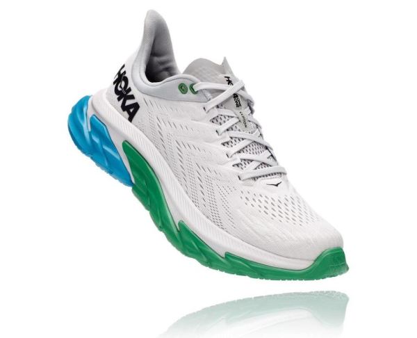 HOKA ONE ONE Clifton Edge for Women Nimbus Cloud / Greenbriar