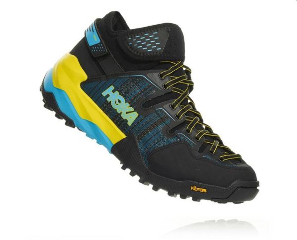 Men's Sky Arkali Hiking Shoe Black / Cyan / Citrus