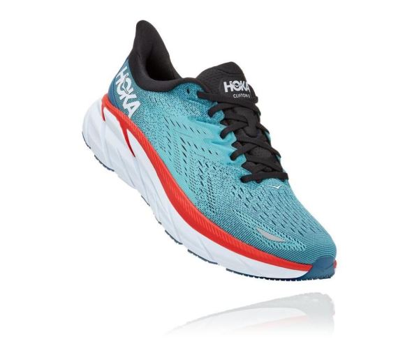 HOKA ONE ONE Clifton 8 for Women Real Teal / Aquarelle