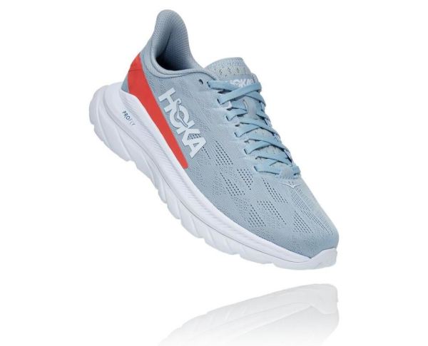 Mach 4 Running Shoe Blue Fog / Hot Coral