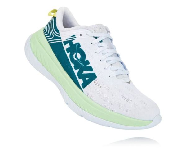 HOKA ONE ONE Carbon X for Men Green Ash / White