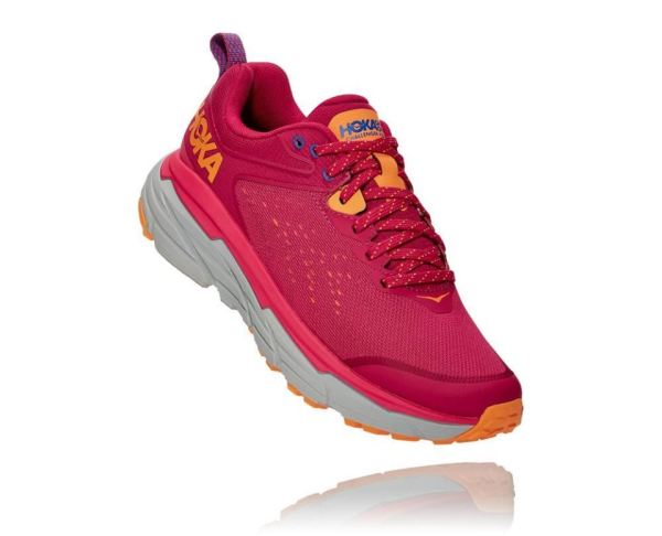 HOKA ONE ONE Challenger ATR 6 for Men Jazzy / Paradise Pink - Click Image to Close