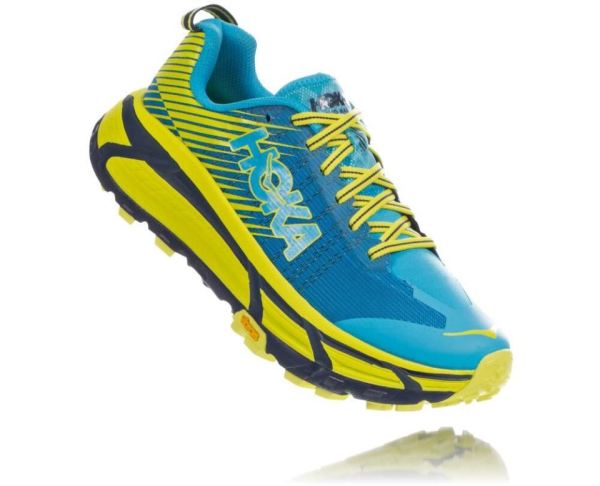 HOKA ONE ONE EVO Mafate 2 for Men Cyan / Citrus