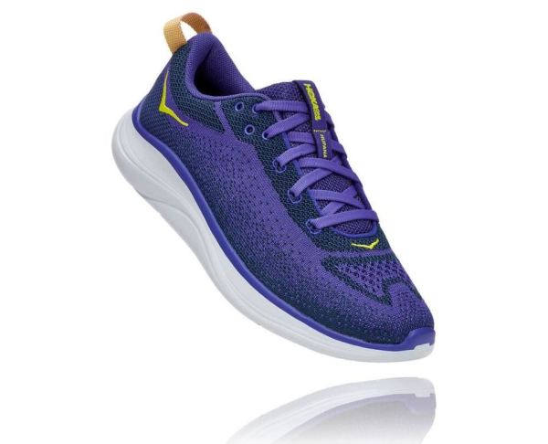 HOKA ONE ONE Hupana Flow for Women Clematis Blue / Arctic Ice - Click Image to Close