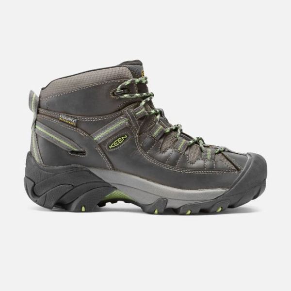 Keen Shoes | Women's Targhee II Waterproof Mid-Raven/Opaline - Click Image to Close