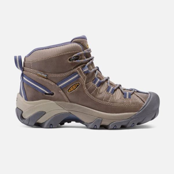 Keen Shoes | Women's Targhee II Waterproof Mid-Goat/Crown Blue