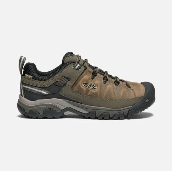 Keen Shoes | Men's Targhee III Waterproof-BUNGEE CORD/BLACK