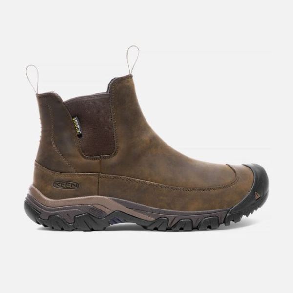 Keen Shoes | Men's Anchorage III Waterproof Boot-Dark Earth/Mulch