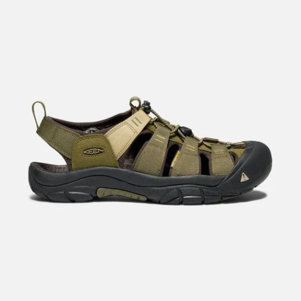 Keen Shoes | Men's Newport Hydro-DARK OLIVE/ANTIQUE BRONZE