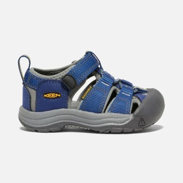 Keen Shoes | Toddlers' Newport H2-Blue Depths/Gargoyle - Click Image to Close