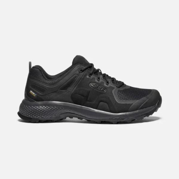 Keen Shoes | Men's Explore Waterproof-BLACK/MAGNET