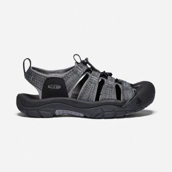 Keen Shoes | Men's Newport H2-Black/Steel Grey