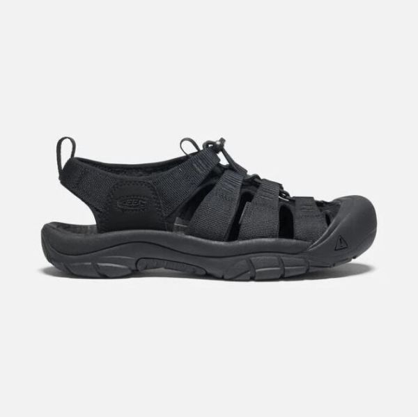 Keen Shoes | Men's Newport H2-Triple Black - Click Image to Close