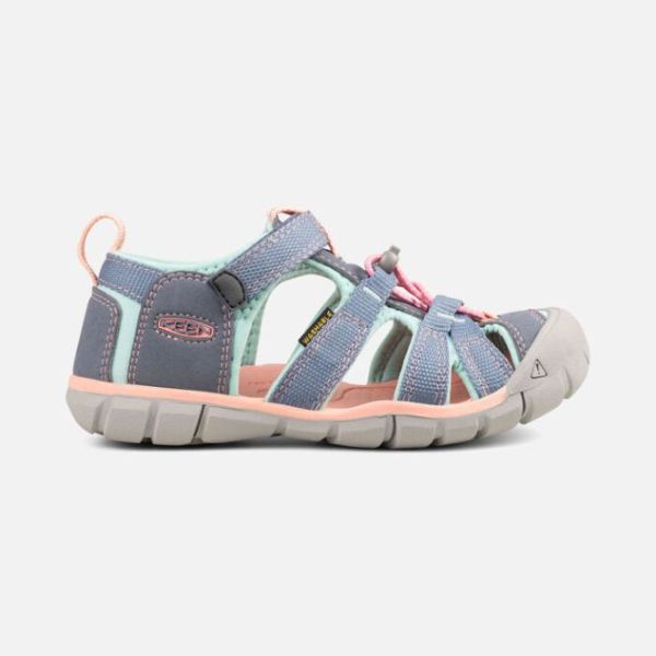 Keen Shoes | Big Kids' Seacamp II CNX-Flint Stone/Ocean Wave