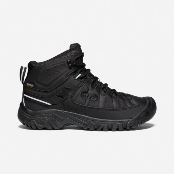 Keen Shoes | Men's Targhee EXP Waterproof Mid-Black/Black