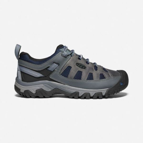 Keen Shoes | Men's Targhee Vent-Steel Grey/Majolica Blue - Click Image to Close