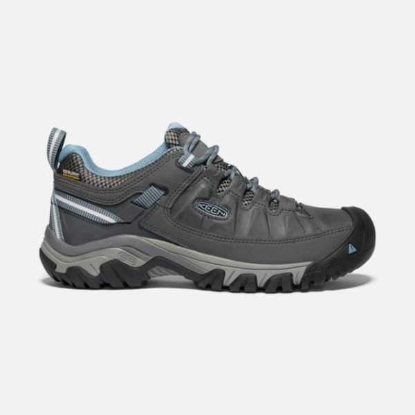 Keen Shoes | Women's Targhee III Waterproof-Magnet/Atlantic Blue - Click Image to Close