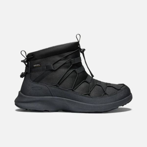 Keen Shoes | Men's UNEEK SNK Waterproof Chukka-Triple Black/Black