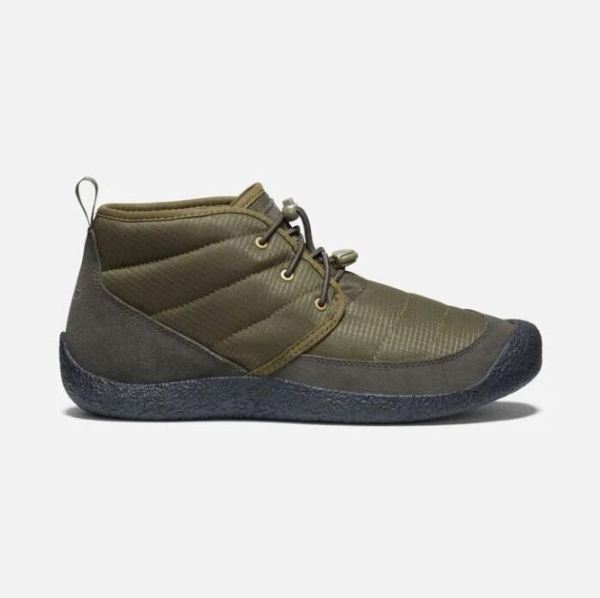 Keen Shoes | Men's Howser II Chukka-Dark Olive/Black