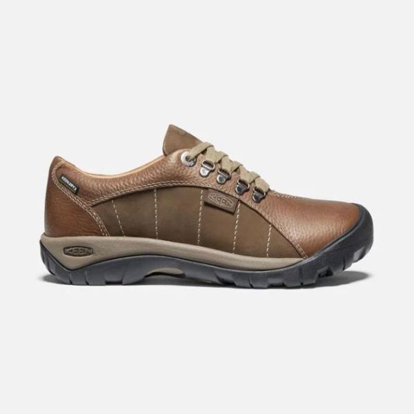 Keen Shoes | Women's Presidio Waterproof Shoe- Brown - Click Image to Close