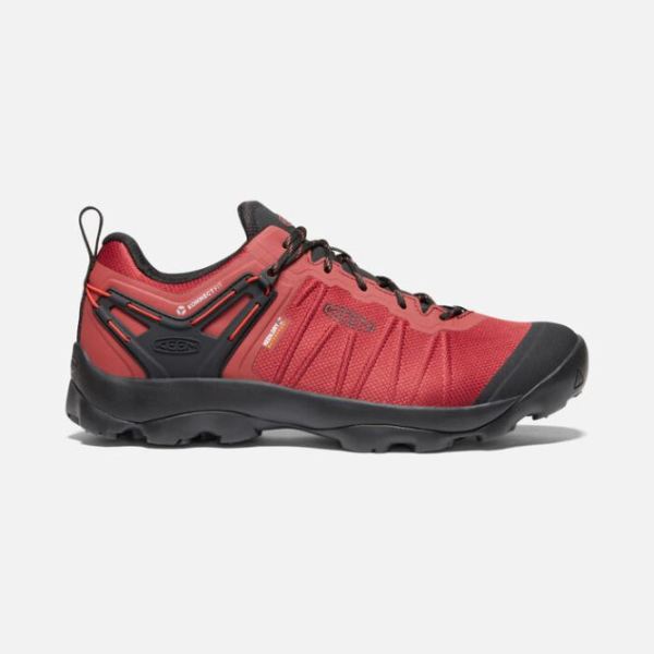 Keen Shoes | Men's Venture Waterproof-Ketchup/Black