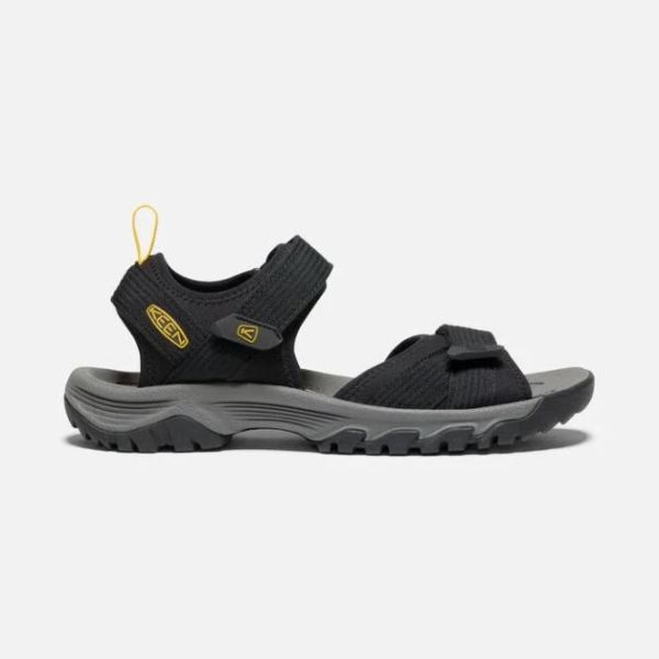 Keen Shoes | Men's Targhee III Open-Toe H2-Black/Yellow