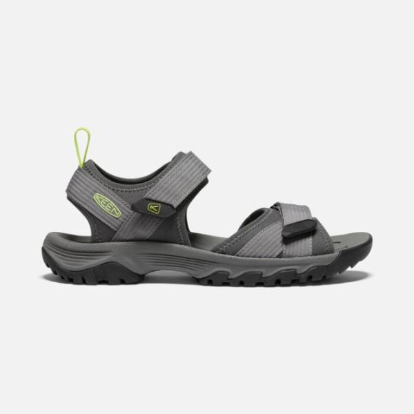 Keen Shoes | Men's Targhee III Open-Toe H2-Steel Grey/Evening Primrose