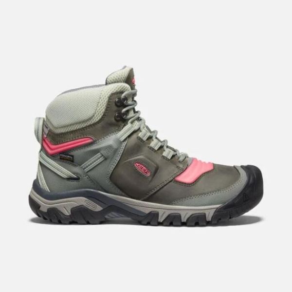 Keen Shoes | Women's Ridge Flex Waterproof Boot-Castor Grey/Dubarry