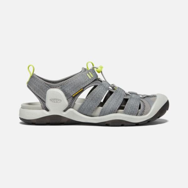 Keen Shoes | Men's CNX II-Steel Grey/Evening Primrose - Click Image to Close