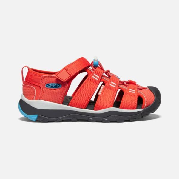 Keen Shoes | Big Kids' Newport Neo H2-Orange/Vivid Blue