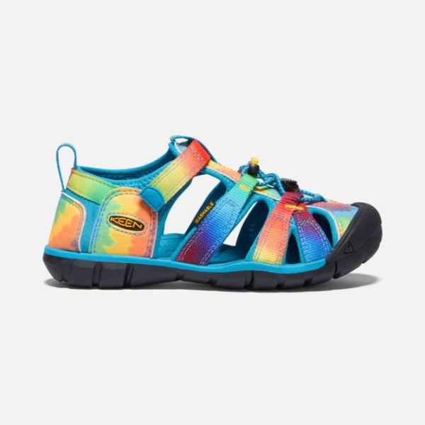 Keen Shoes | Big Kids' Seacamp II CNX-Vivid Blue/Original Tie Dye