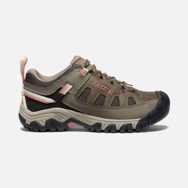 Keen Shoes | Women's Targhee Vent-Stone Gray/Brick Dust