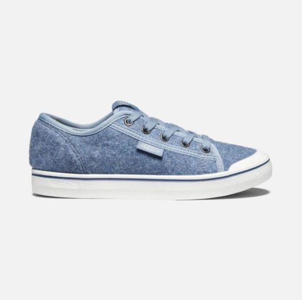 Keen Shoes | Women's Elsa Lite Felt Sneaker-Blue Felt/Vapor - Click Image to Close