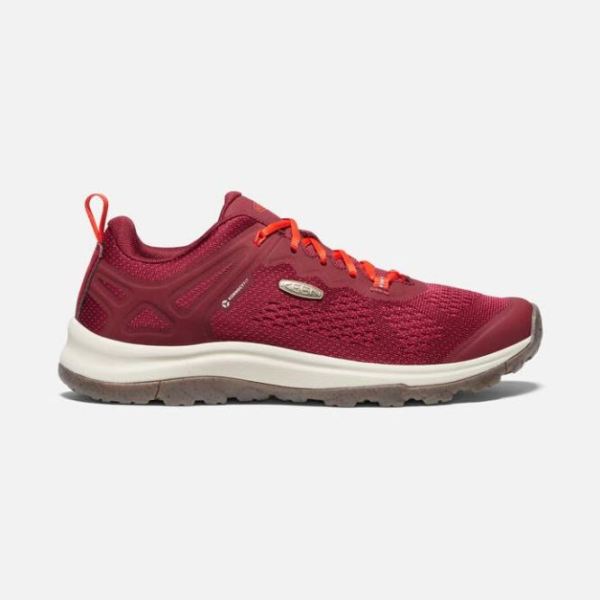 Keen Shoes | Women's Terradora II Vent Shoe-Rhubarb/Orangedotcom