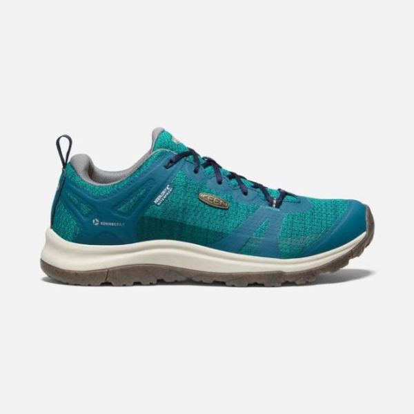 Keen Shoes | Women's Terradora II Waterproof Shoe-Blue Coral/Blue Nights - Click Image to Close