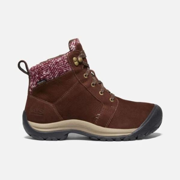 Keen Shoes | Women's Kaci II Winter Waterproof Boot-Chestnut/Brindle