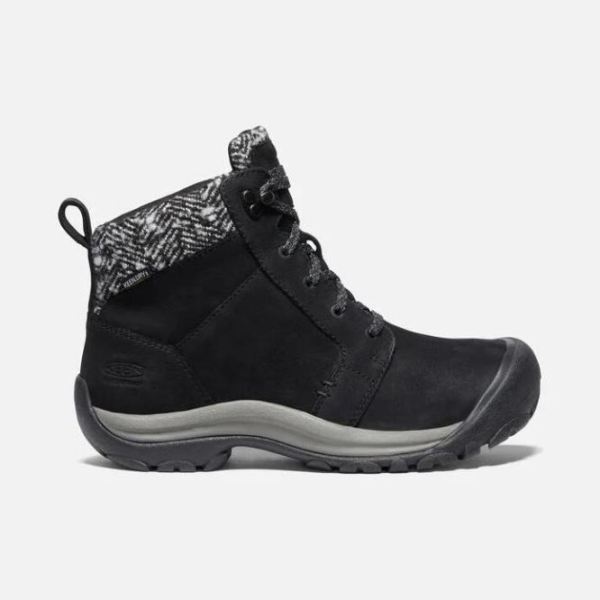 Keen Shoes | Women's Kaci II Winter Waterproof Boot-Black/Black - Click Image to Close