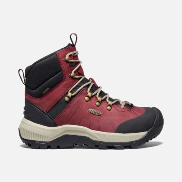 Keen Shoes | Women's Revel IV Polar Boot-Rhubarb/Plaza Taupe