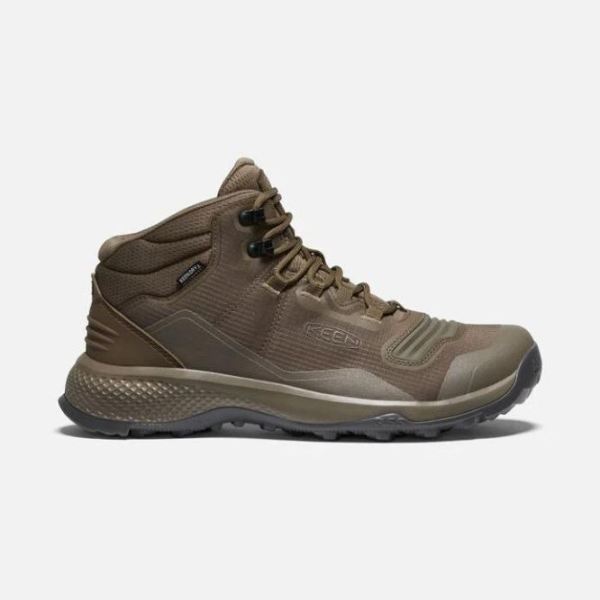 Keen Shoes | Men's Tempo Flex Waterproof Boot-Canteen/Canteen