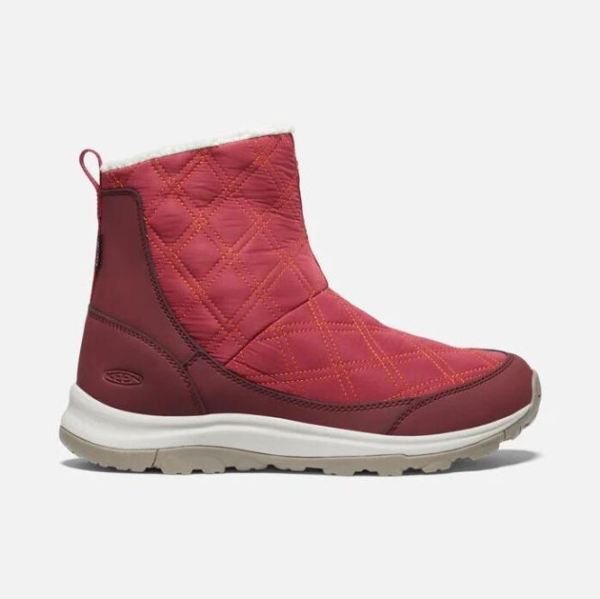 Keen Shoes | Women's Terradora II Wintry Pull-on Waterproof Boot-Rhubarb/Andorra