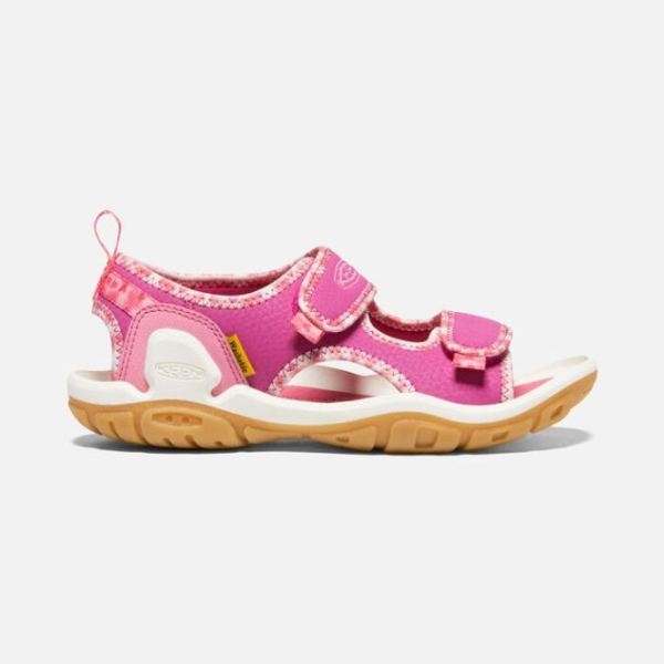 Keen Shoes | Big Kids' Knotch Creek Open-Toe Sandal-Pink/Multi