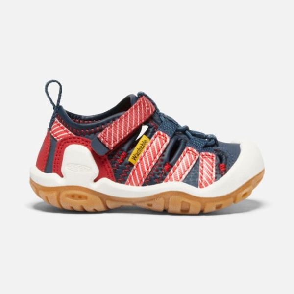 Keen Shoes | Toddlers' Knotch Creek Sandal-Navy/Stripes