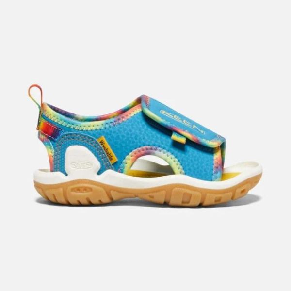 Keen Shoes | Toddlers' Knotch River Open-Toe Sandal-Tie Dye/Vivid Blue