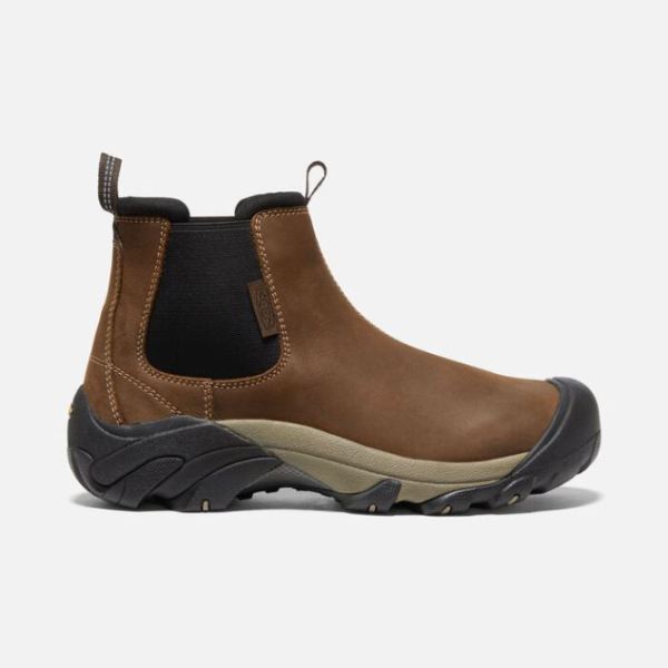 Keen Shoes | Men's Targhee II Chelsea-Veg Brown/Black - Click Image to Close