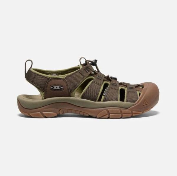 Keen Shoes | Men's Newport H2-Olive Drab/Canteen - Click Image to Close