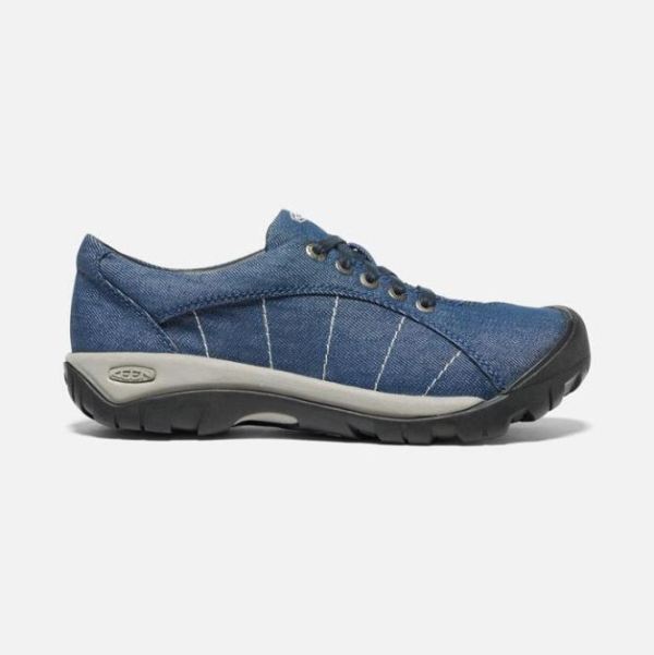 Keen Shoes | Women's Presidio Canvas-Navy/Vapor