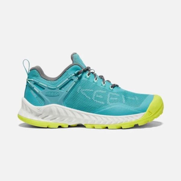 Keen Shoes | Women's NXIS EVO Waterproof Shoe-Porcelain/Evening Primrose - Click Image to Close