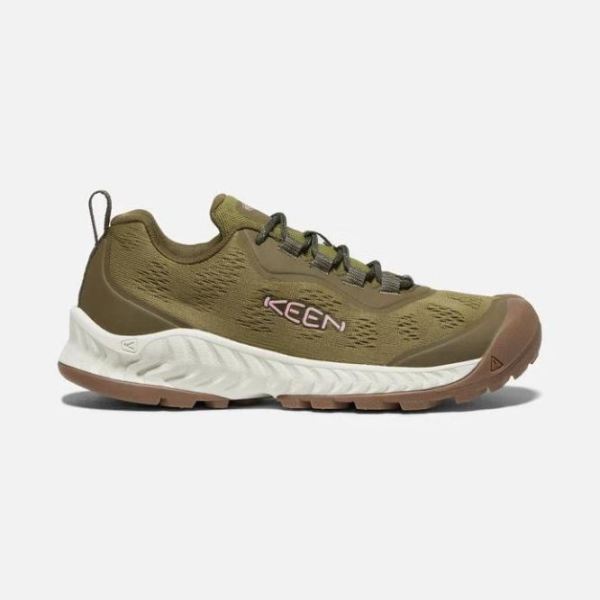 Keen Shoes | Women's NXIS Speed-Olive Drab/Pink Icing