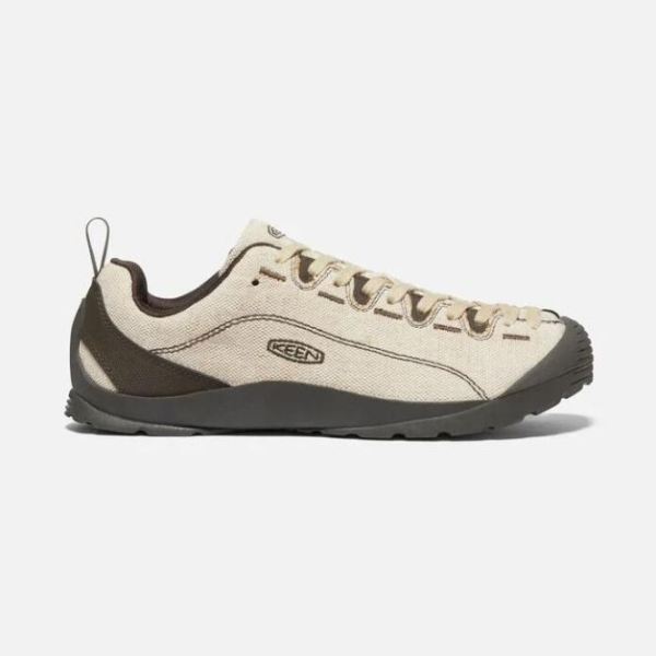 Keen Shoes | Men's Jasper Canvas-Natural Canvas/Black Olive - Click Image to Close