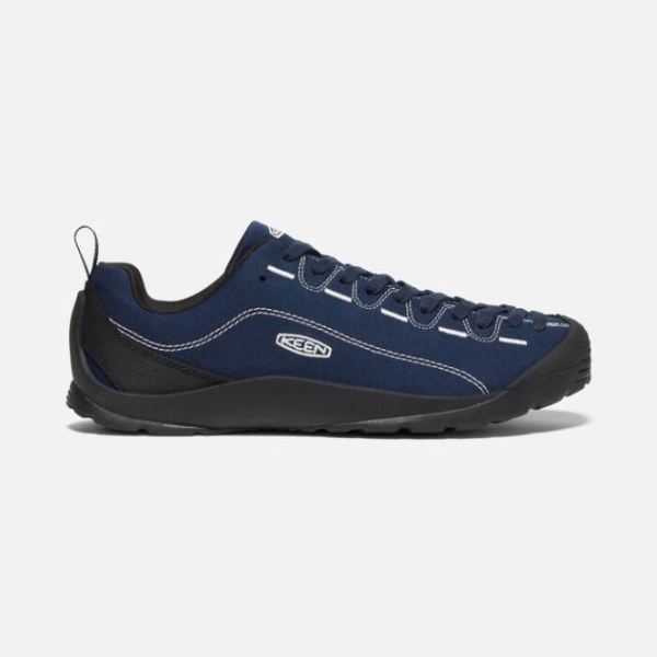 Keen Shoes | Men's Jasper Canvas-Navy/Star White - Click Image to Close